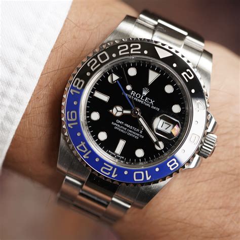 rolex batman gmt review.